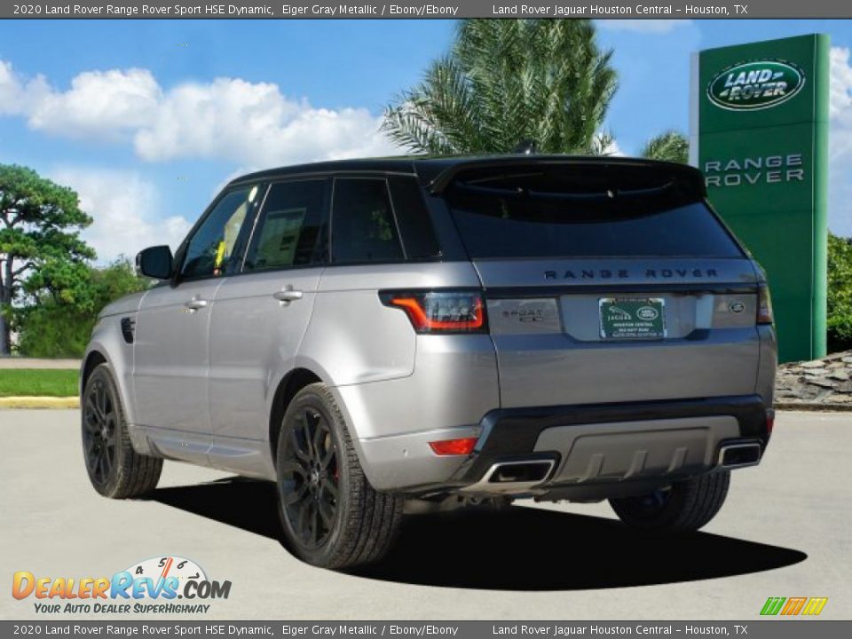 2020 Land Rover Range Rover Sport HSE Dynamic Eiger Gray Metallic / Ebony/Ebony Photo #5