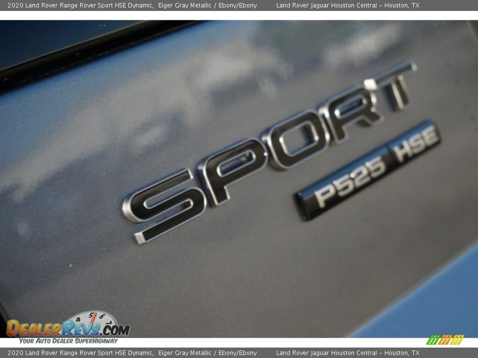2020 Land Rover Range Rover Sport HSE Dynamic Eiger Gray Metallic / Ebony/Ebony Photo #9