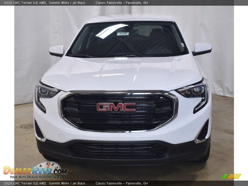 2020 GMC Terrain SLE AWD Summit White / Jet Black Photo #4