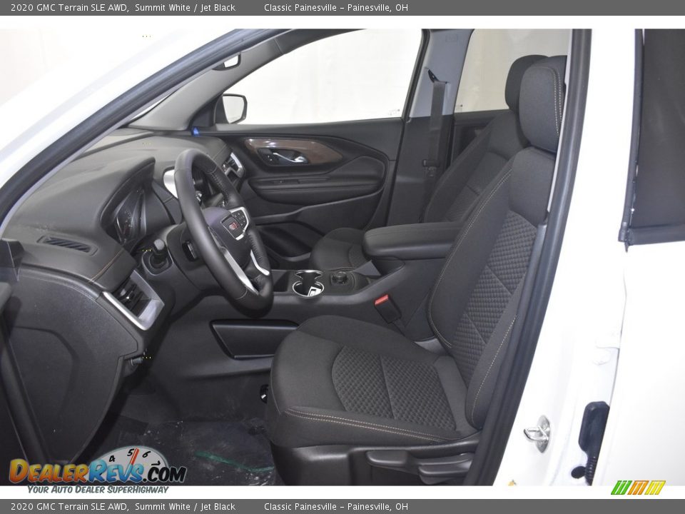 2020 GMC Terrain SLE AWD Summit White / Jet Black Photo #6
