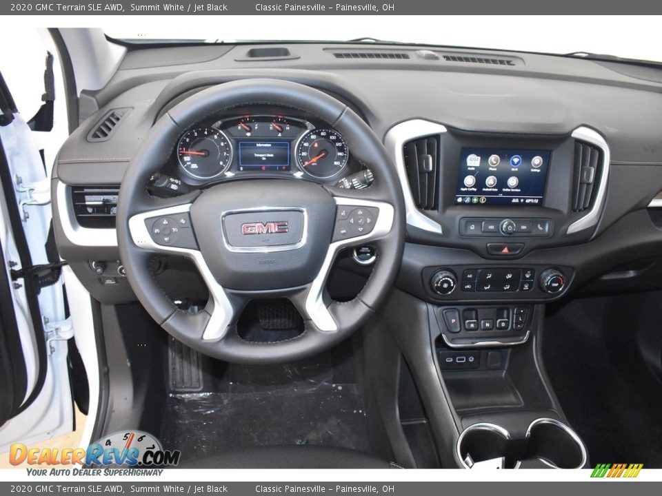 2020 GMC Terrain SLE AWD Summit White / Jet Black Photo #8