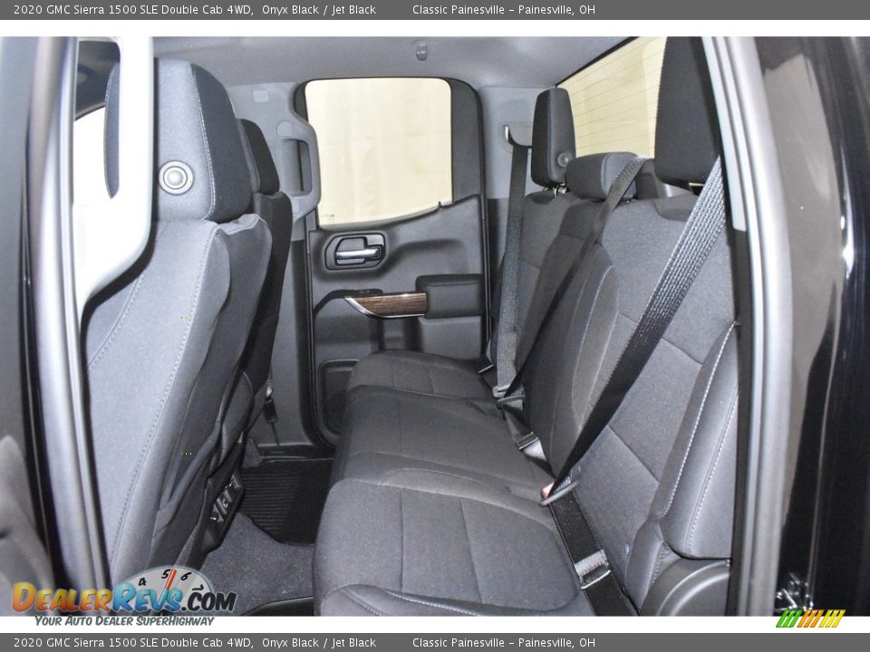 Rear Seat of 2020 GMC Sierra 1500 SLE Double Cab 4WD Photo #7