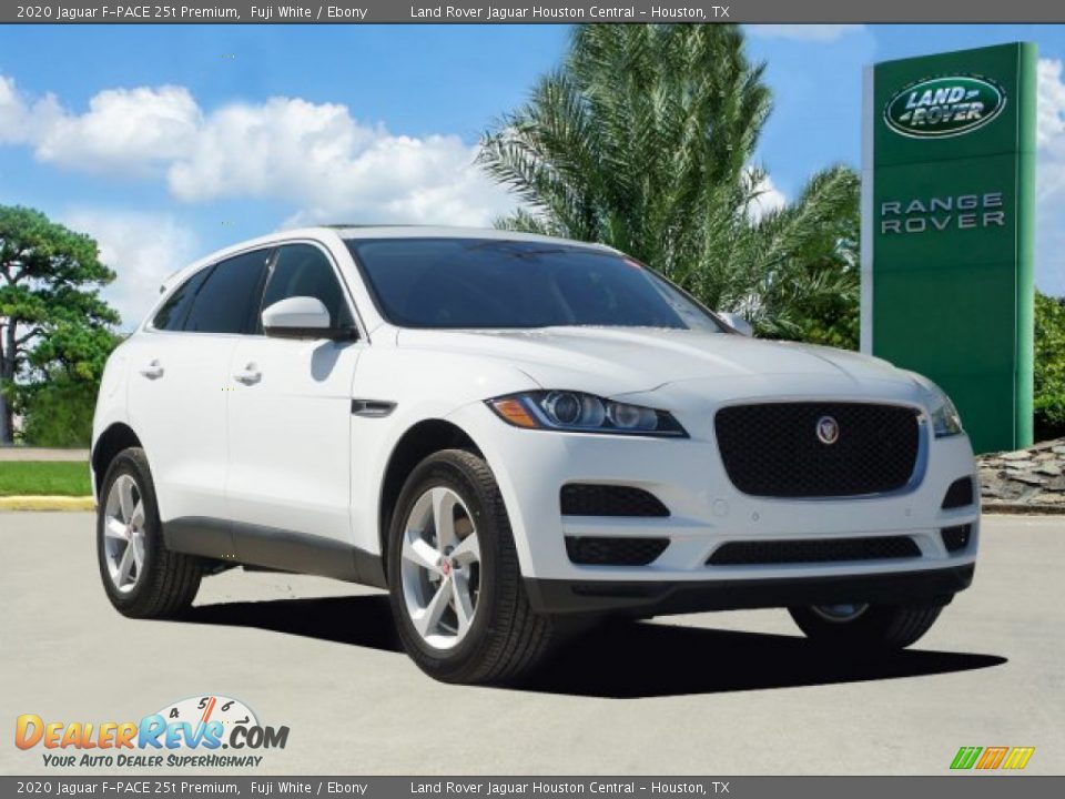 2020 Jaguar F-PACE 25t Premium Fuji White / Ebony Photo #2