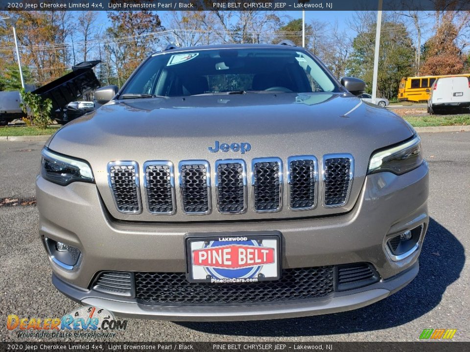 2020 Jeep Cherokee Limited 4x4 Light Brownstone Pearl / Black Photo #2