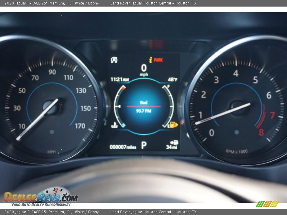 2020 Jaguar F-PACE 25t Premium Fuji White / Ebony Photo #12