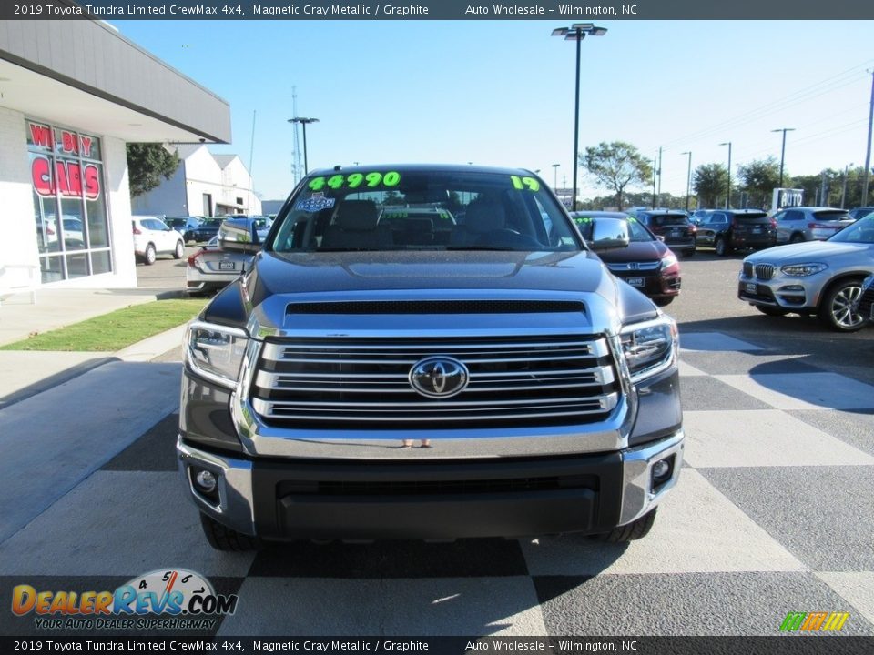 2019 Toyota Tundra Limited CrewMax 4x4 Magnetic Gray Metallic / Graphite Photo #2