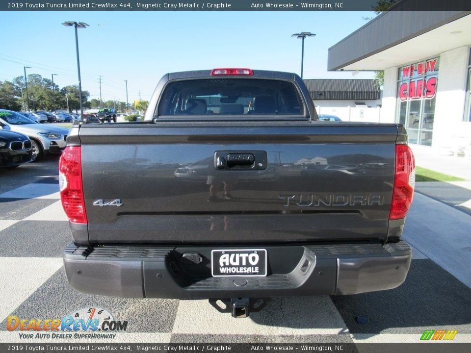 2019 Toyota Tundra Limited CrewMax 4x4 Magnetic Gray Metallic / Graphite Photo #4