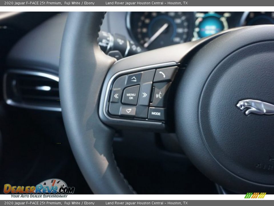 2020 Jaguar F-PACE 25t Premium Fuji White / Ebony Photo #25