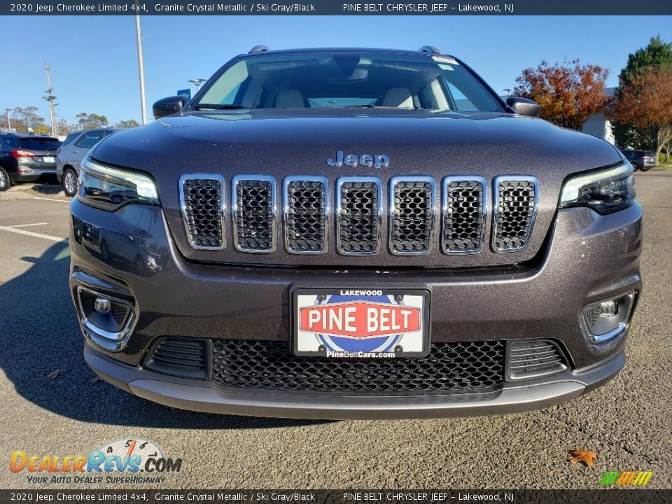 2020 Jeep Cherokee Limited 4x4 Granite Crystal Metallic / Ski Gray/Black Photo #2