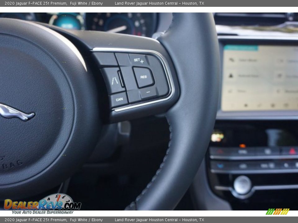 2020 Jaguar F-PACE 25t Premium Fuji White / Ebony Photo #26