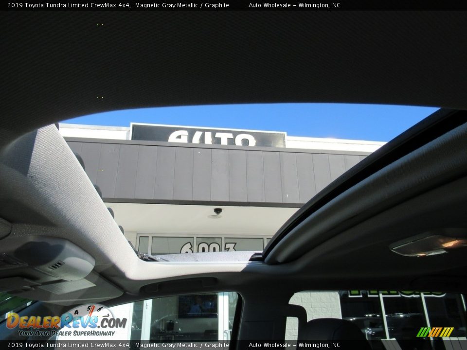 2019 Toyota Tundra Limited CrewMax 4x4 Magnetic Gray Metallic / Graphite Photo #14