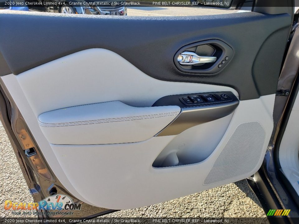 2020 Jeep Cherokee Limited 4x4 Granite Crystal Metallic / Ski Gray/Black Photo #7