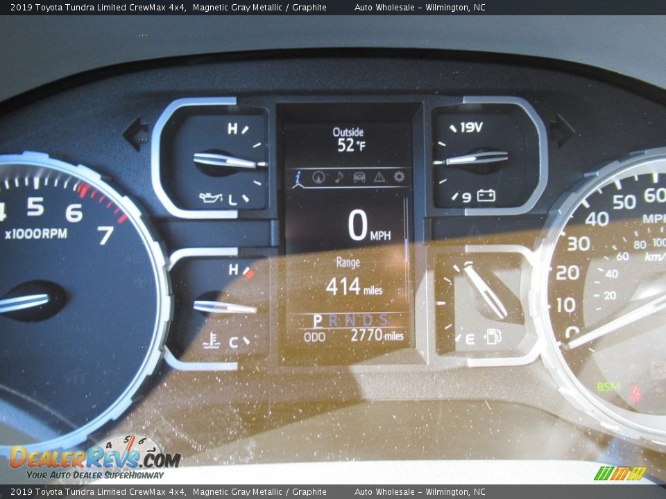 2019 Toyota Tundra Limited CrewMax 4x4 Magnetic Gray Metallic / Graphite Photo #16