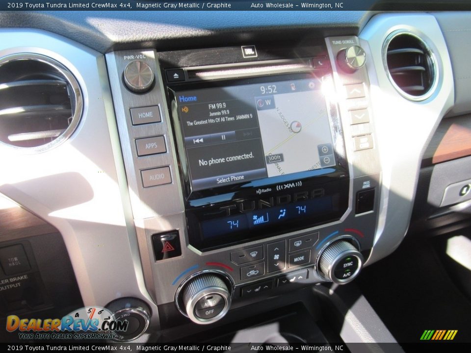 2019 Toyota Tundra Limited CrewMax 4x4 Magnetic Gray Metallic / Graphite Photo #18