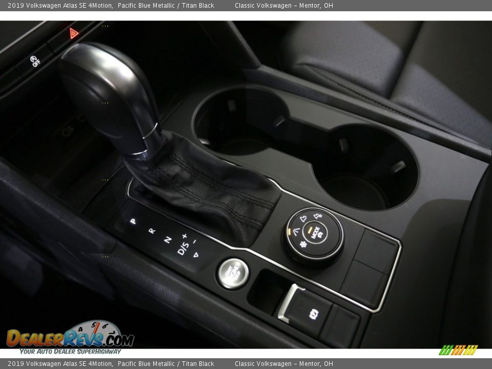 2019 Volkswagen Atlas SE 4Motion Pacific Blue Metallic / Titan Black Photo #16