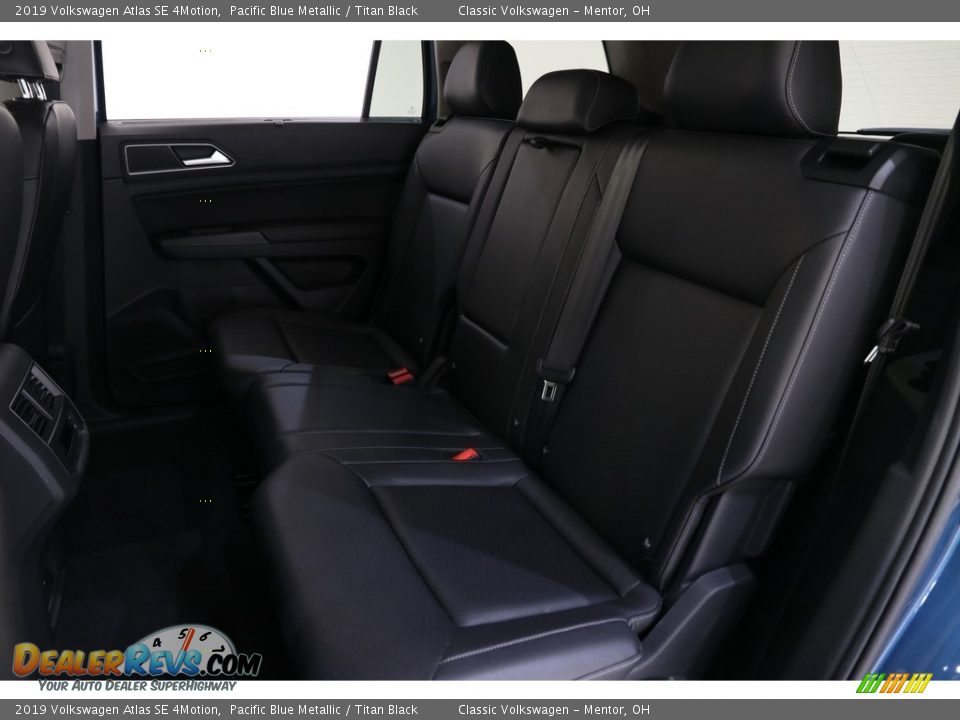 2019 Volkswagen Atlas SE 4Motion Pacific Blue Metallic / Titan Black Photo #21