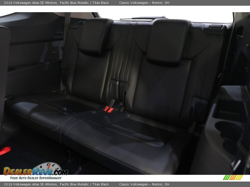 2019 Volkswagen Atlas SE 4Motion Pacific Blue Metallic / Titan Black Photo #22