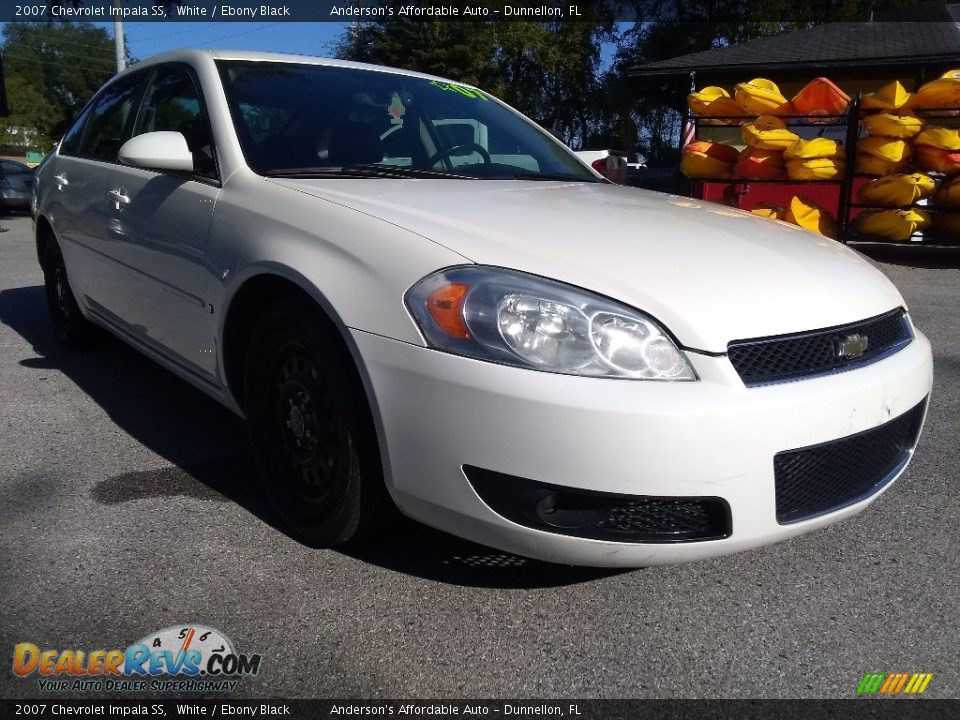 2007 Chevrolet Impala SS White / Ebony Black Photo #1