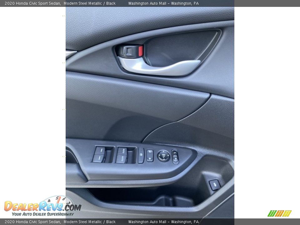 Door Panel of 2020 Honda Civic Sport Sedan Photo #11