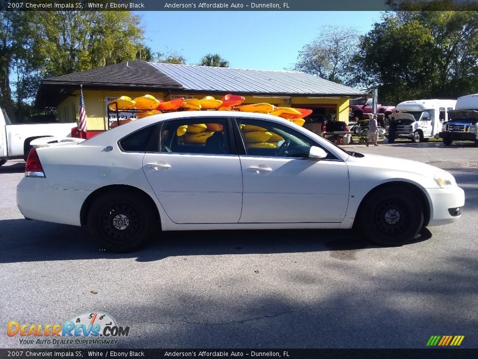 2007 Chevrolet Impala SS White / Ebony Black Photo #2