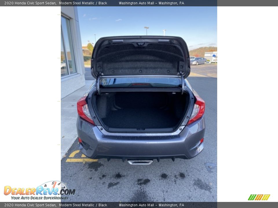 2020 Honda Civic Sport Sedan Modern Steel Metallic / Black Photo #20