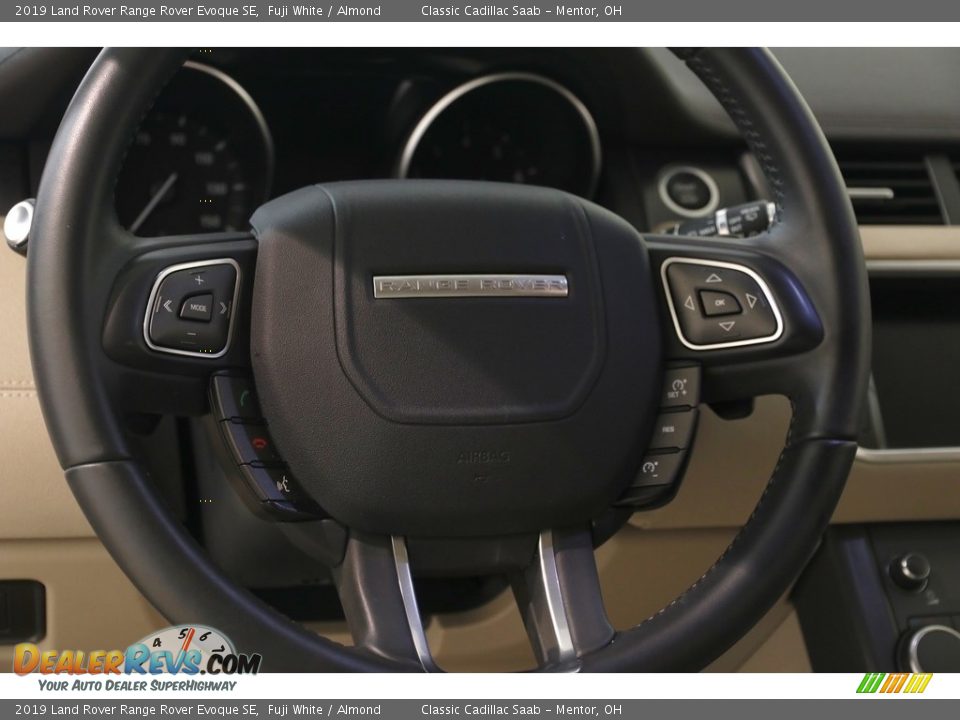 2019 Land Rover Range Rover Evoque SE Steering Wheel Photo #7