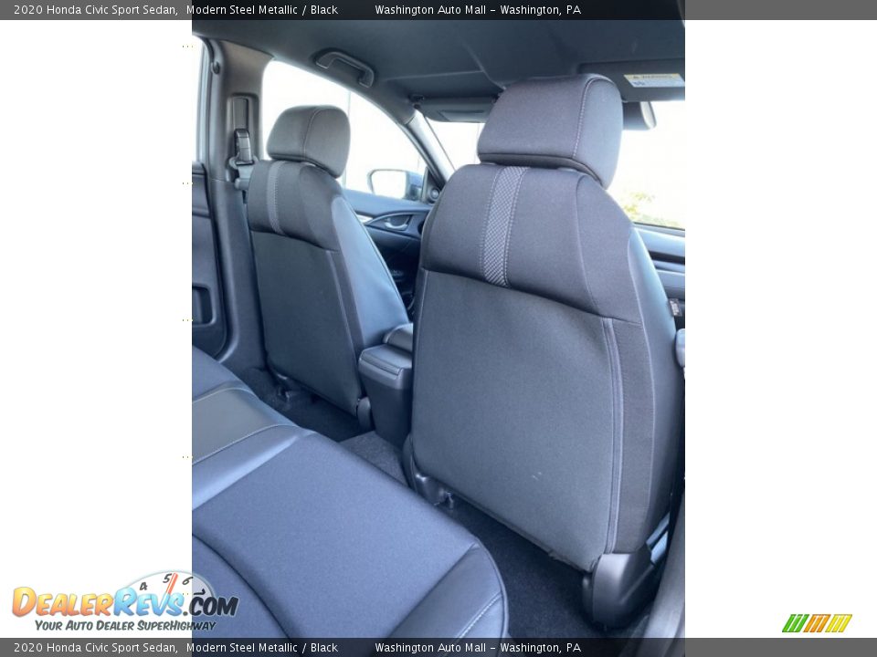 2020 Honda Civic Sport Sedan Modern Steel Metallic / Black Photo #25