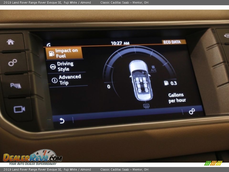 2019 Land Rover Range Rover Evoque SE Fuji White / Almond Photo #15