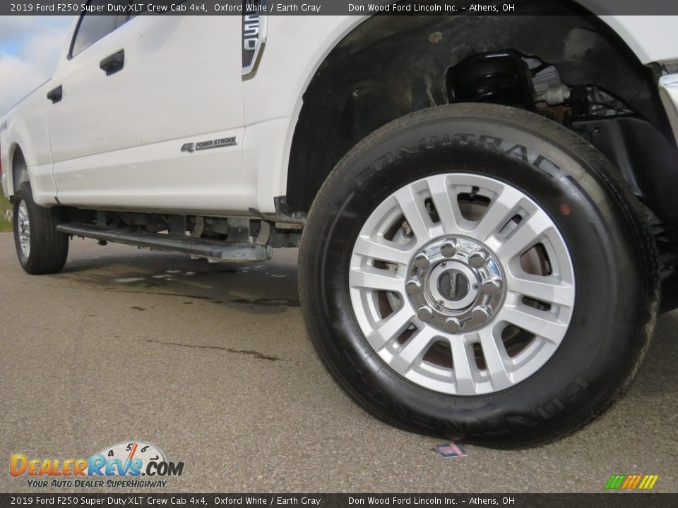 2019 Ford F250 Super Duty XLT Crew Cab 4x4 Oxford White / Earth Gray Photo #3