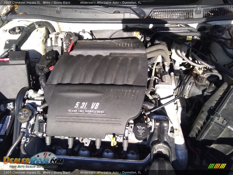2007 Chevrolet Impala SS White / Ebony Black Photo #22