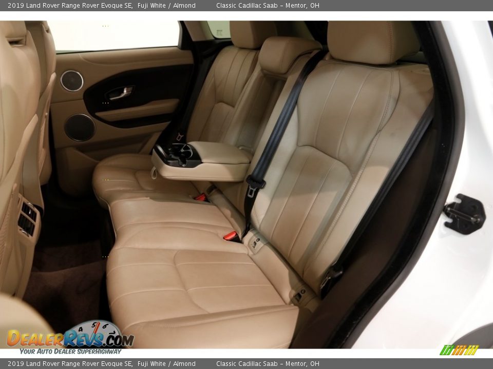Rear Seat of 2019 Land Rover Range Rover Evoque SE Photo #25