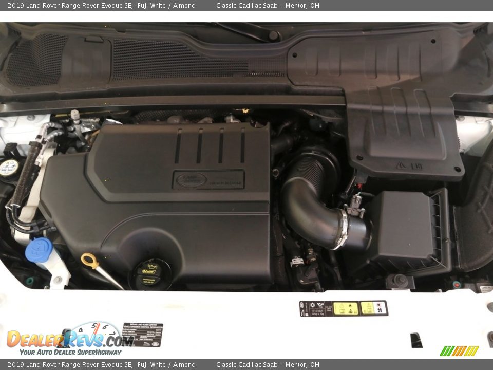 2019 Land Rover Range Rover Evoque SE 2.0 Liter Turbocharged DOHC 16-Valve VVT 4 Cylinder Engine Photo #27