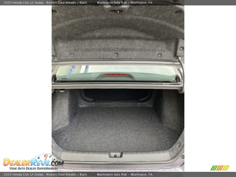 2020 Honda Civic LX Sedan Modern Steel Metallic / Black Photo #21