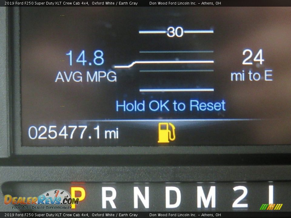 2019 Ford F250 Super Duty XLT Crew Cab 4x4 Oxford White / Earth Gray Photo #27