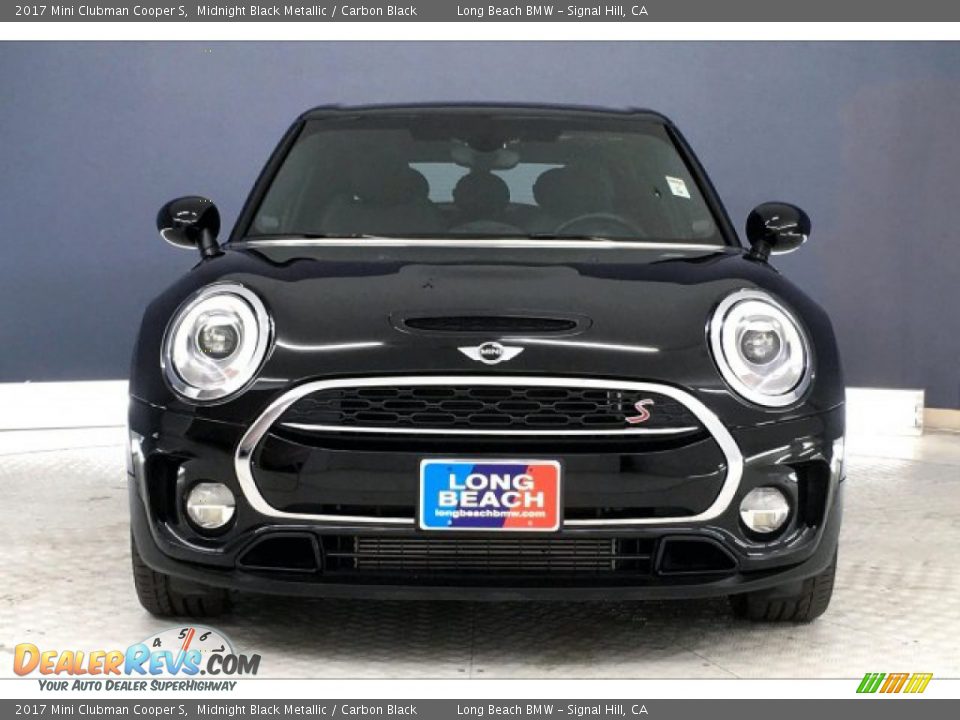 2017 Mini Clubman Cooper S Midnight Black Metallic / Carbon Black Photo #2