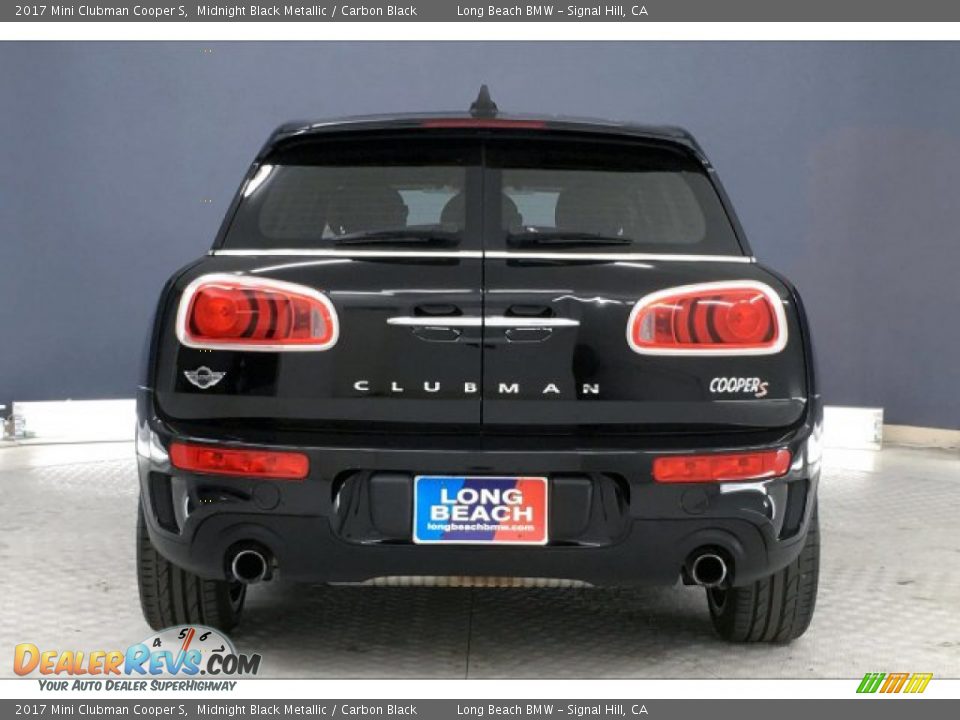 2017 Mini Clubman Cooper S Midnight Black Metallic / Carbon Black Photo #3