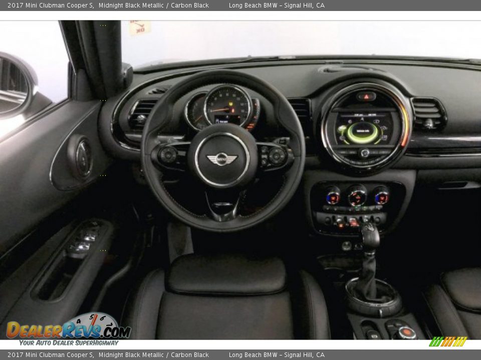 2017 Mini Clubman Cooper S Midnight Black Metallic / Carbon Black Photo #4