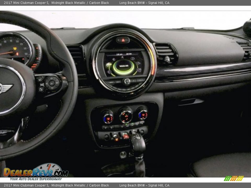 2017 Mini Clubman Cooper S Midnight Black Metallic / Carbon Black Photo #5