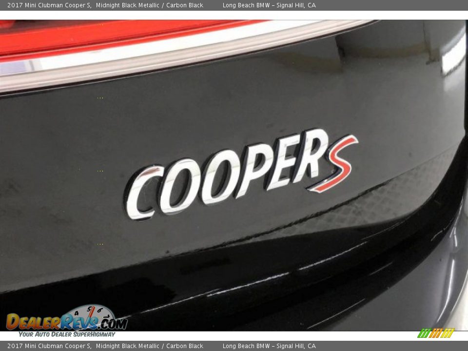 2017 Mini Clubman Cooper S Midnight Black Metallic / Carbon Black Photo #7
