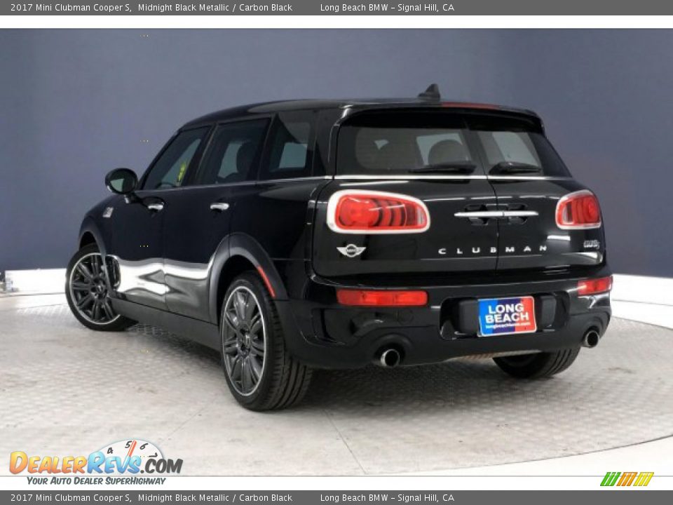 2017 Mini Clubman Cooper S Midnight Black Metallic / Carbon Black Photo #10