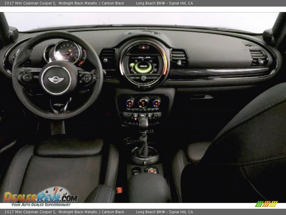 2017 Mini Clubman Cooper S Midnight Black Metallic / Carbon Black Photo #19