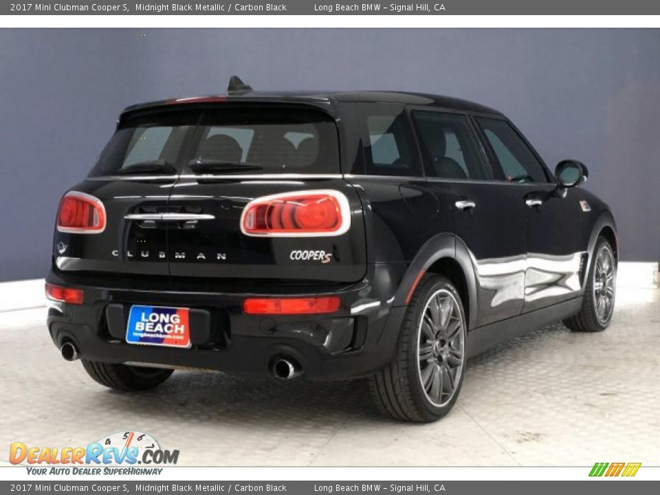 2017 Mini Clubman Cooper S Midnight Black Metallic / Carbon Black Photo #29