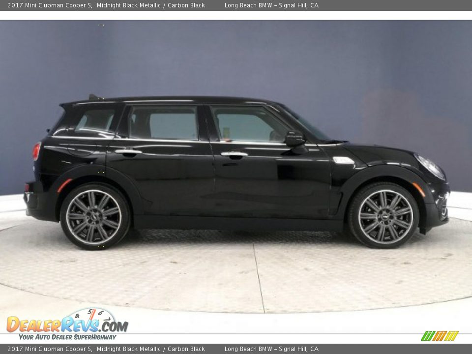 2017 Mini Clubman Cooper S Midnight Black Metallic / Carbon Black Photo #30