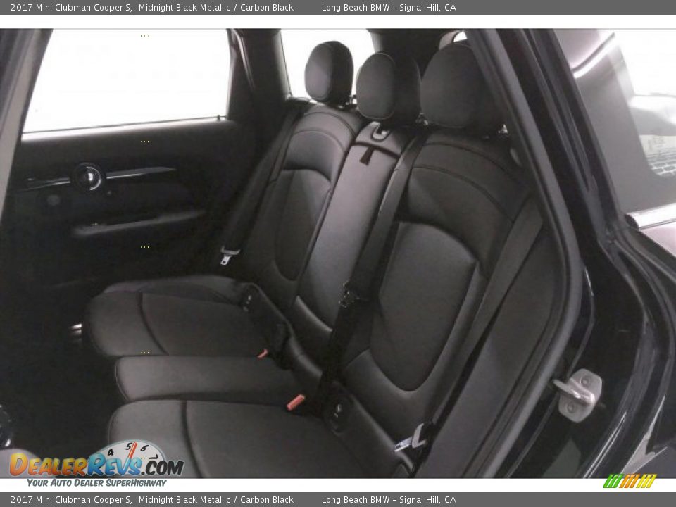2017 Mini Clubman Cooper S Midnight Black Metallic / Carbon Black Photo #32