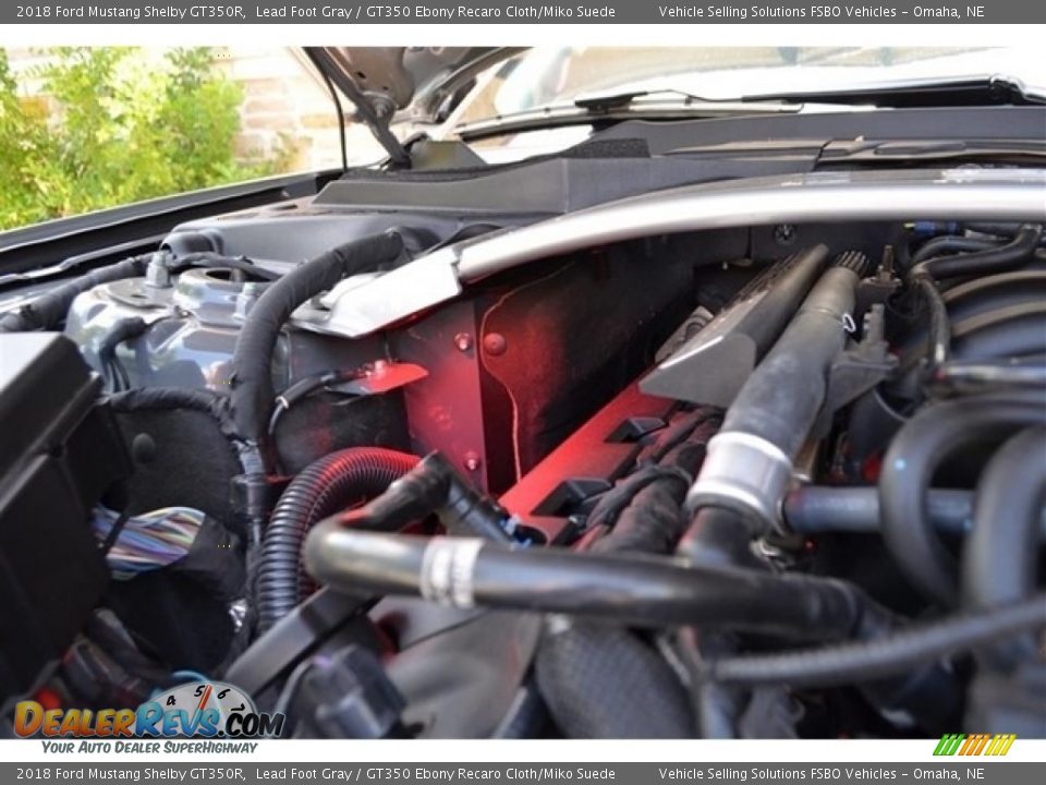 2018 Ford Mustang Shelby GT350R Lead Foot Gray / GT350 Ebony Recaro Cloth/Miko Suede Photo #23