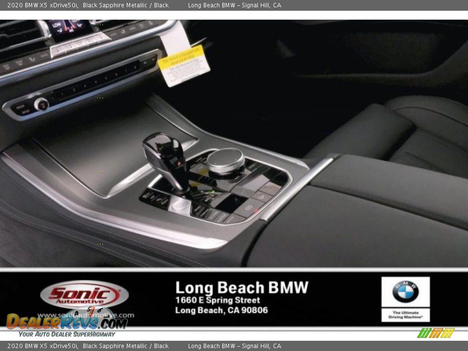 2020 BMW X5 xDrive50i Black Sapphire Metallic / Black Photo #6