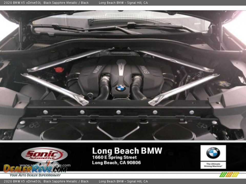 2020 BMW X5 xDrive50i Black Sapphire Metallic / Black Photo #8