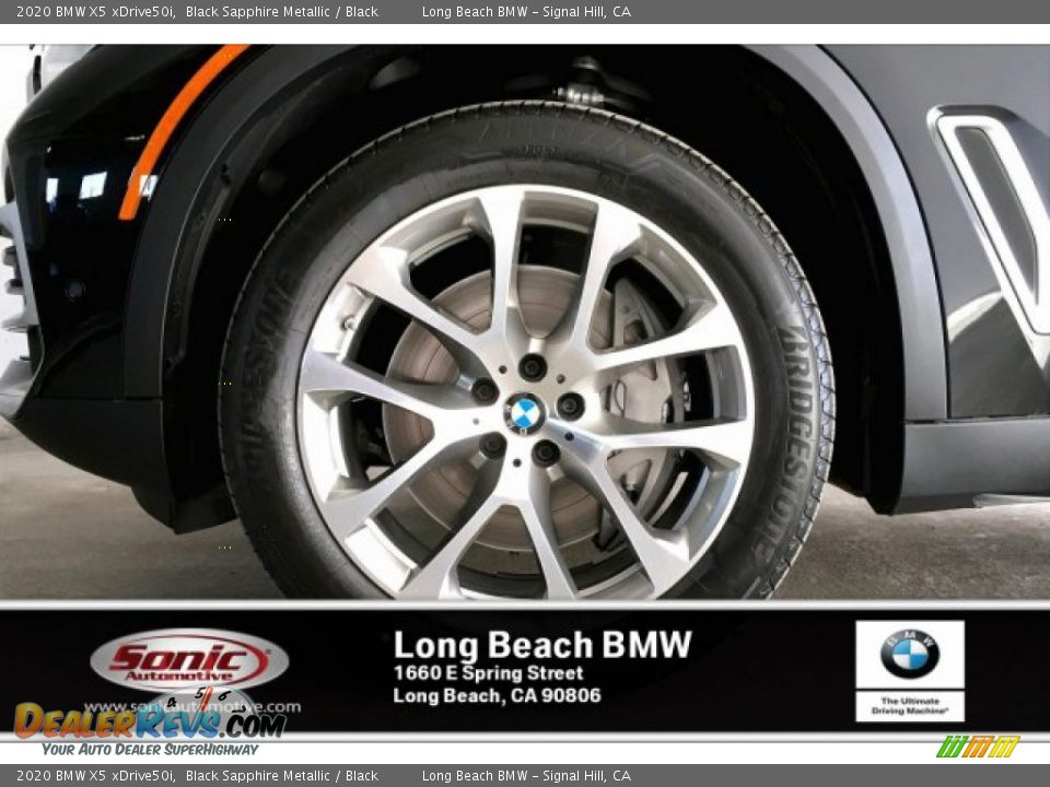 2020 BMW X5 xDrive50i Black Sapphire Metallic / Black Photo #9