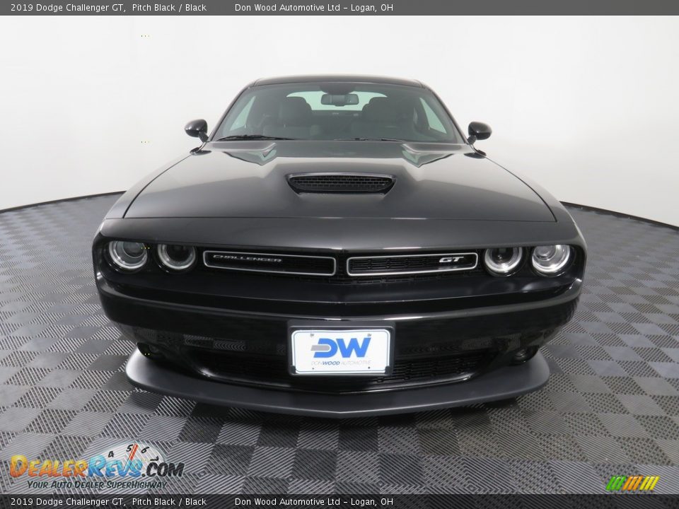 2019 Dodge Challenger GT Pitch Black / Black Photo #7