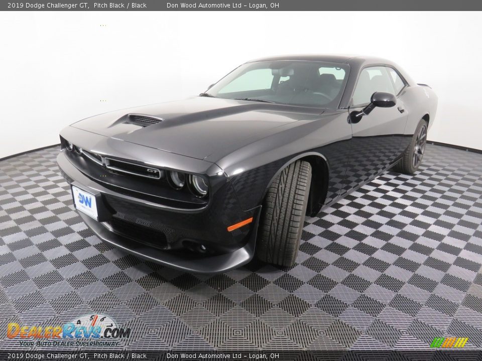 2019 Dodge Challenger GT Pitch Black / Black Photo #10